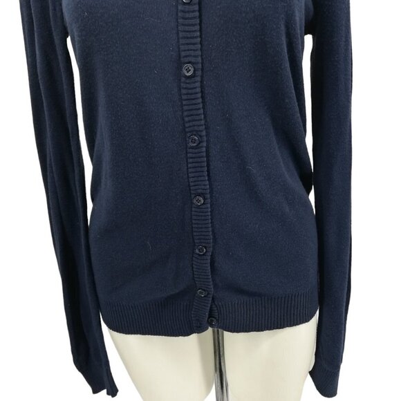 ModCloth Rainbow Chevron Cardigan Sweater Size M Pride You Heard That Bright - Picture 5 of 8